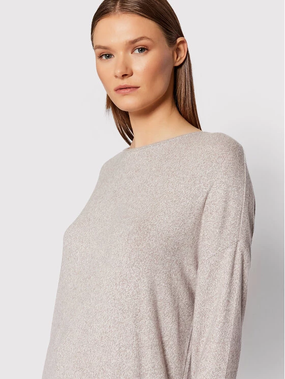 United Colors Of Benetton Γυναίκες Πουλόβερ 3JLVE1BB9 Μπεζ Relaxed Fit Μπεζ 4 United Colors Of Benetton Γυναίκες Πουλόβερ 3JLVE1BB9 Μπεζ Relaxed Fit Μπεζ - Image 4