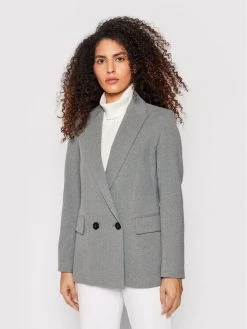 United Colors Of Benetton Γυναίκες Σακάκια & Μπλέιζερ Μπλέιζερ 2S8L52483 Γκρι Relaxed Fit Γκρι