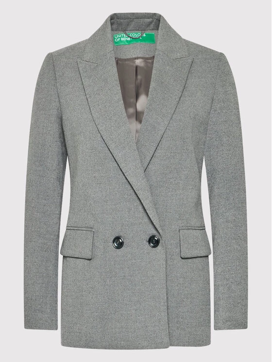 United Colors Of Benetton Γυναίκες Σακάκια & Μπλέιζερ Μπλέιζερ 2S8L52483 Γκρι Relaxed Fit Γκρι 5 United Colors Of Benetton Γυναίκες Σακάκια & Μπλέιζερ Μπλέιζερ 2S8L52483 Γκρι Relaxed Fit Γκρι - Image 5