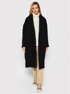 United Colors Of Benetton Γυναίκες Μεταβατικά Παλτά Μάλλινο παλτό 2WDP5K383 Μαύρο Regular Fit Μαύρο -United Colors Of Benetton Κατάστημα unnamed file 4363