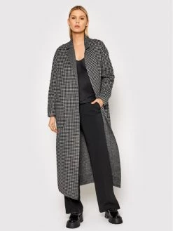 United Colors Of Benetton Γυναίκες Μεταβατικά Παλτά Παλτό μεταβατικό 2T2S5K375 Γκρι Regular Fit Γκρι