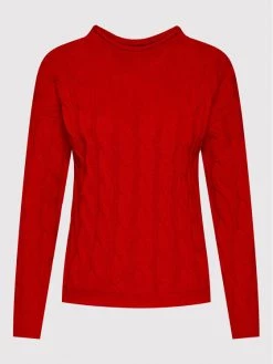 United Colors Of Benetton Γυναίκες Πουλόβερ 1335D2467 Κόκκινο Regular Fit Κόκκινο -United Colors Of Benetton Κατάστημα unnamed file 4386