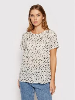 United Colors Of Benetton Γυναίκες Μπλουζάκια Μπλουζάκι 5OA95QBA4 Μπεζ Regular Fit Μπεζ