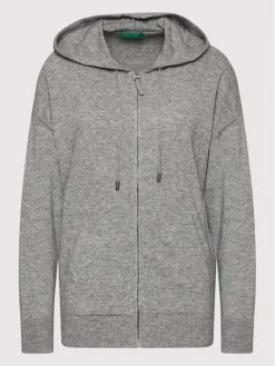 United Colors Of Benetton Γυναίκες Μπλούζες Με Κουκούλα Μπλούζα 1035D5006 Γκρι Relaxed Fit Γκρι -United Colors Of Benetton Κατάστημα unnamed file 4441