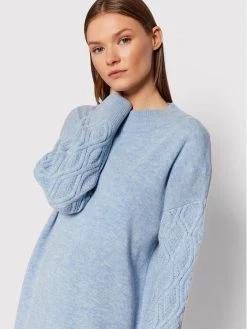 United Colors Of Benetton Γυναίκες Πουλόβερ 1244D200B Μπλε Regular Fit Μπλε -United Colors Of Benetton Κατάστημα unnamed file 4460