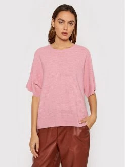 United Colors Of Benetton Γυναίκες Πουλόβερ 1044D100O Ροζ Relaxed Fit Ροζ