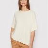 United Colors Of Benetton Γυναίκες Πουλόβερ 1044D100O Μπεζ Oversize Μπεζ