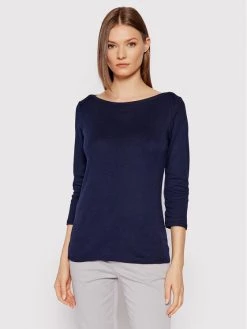 United Colors Of Benetton Γυναίκες Μπλουζάκια Μπλουζάκι 3GA2E16A1 Σκούρο μπλε Regular Fit Σκούρο μπλε