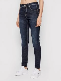 United Colors Of Benetton Γυναίκες Τζιν 4NF1574K5 Σκούρο μπλε Skinny Fit Σκούρο μπλε