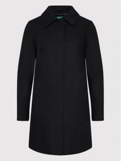 United Colors Of Benetton Γυναίκες Μεταβατικά Παλτά Παλτό μεταβατικό 2JZADN00F Μαύρο Regular Fit Μαύρο -United Colors Of Benetton Κατάστημα unnamed file 505