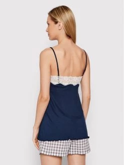 United Colors Of Benetton Γυναίκες Μπλούζες & Μπλουζάκια Πιτζάμας Μπλούζα πιτζάμας 3Z123H422 Σκούρο μπλε Regular Fit Σκούρο μπλε -United Colors Of Benetton Κατάστημα unnamed file 508