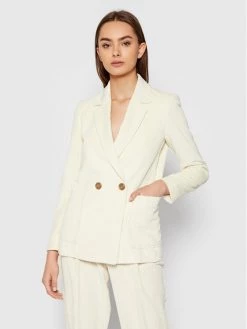 United Colors Of Benetton Γυναίκες Σακάκια & Μπλέιζερ Μπλέιζερ 2NIA52484 Μπεζ Regular Fit Μπεζ