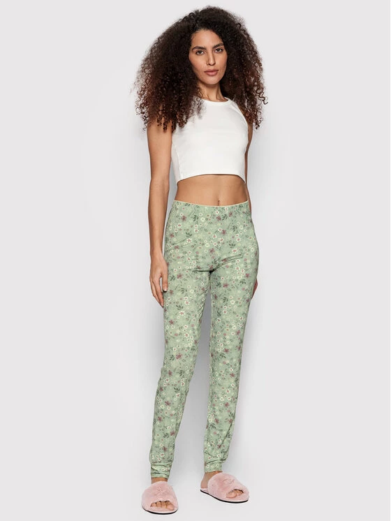 United Colors Of Benetton Γυναίκες Παντελόνια Πιτζάμας Παντελόνι πιτζάμας 33FC3F045 Πράσινο Regular Fit Πράσινο 2 United Colors Of Benetton Γυναίκες Παντελόνια Πιτζάμας Παντελόνι πιτζάμας 33FC3F045 Πράσινο Regular Fit Πράσινο - Image 2