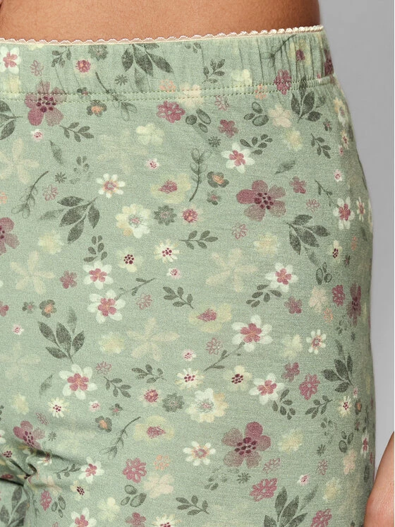 United Colors Of Benetton Γυναίκες Παντελόνια Πιτζάμας Παντελόνι πιτζάμας 33FC3F045 Πράσινο Regular Fit Πράσινο 4 United Colors Of Benetton Γυναίκες Παντελόνια Πιτζάμας Παντελόνι πιτζάμας 33FC3F045 Πράσινο Regular Fit Πράσινο - Image 4