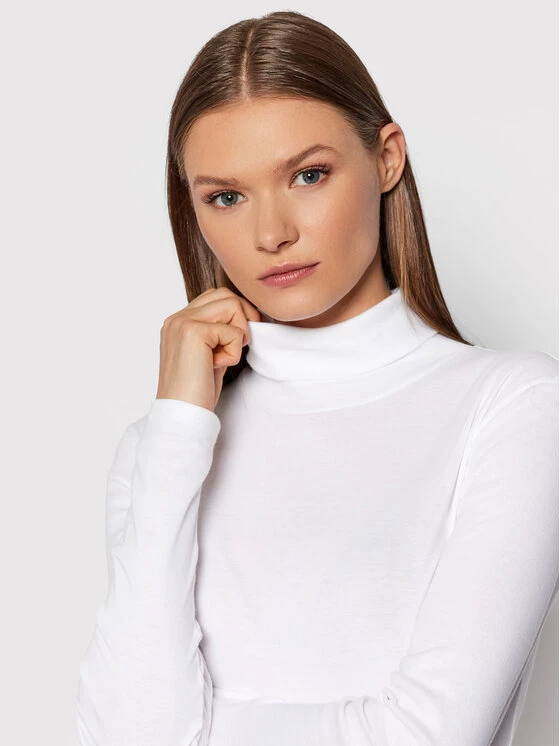 United Colors Of Benetton Γυναίκες Ζιβάγκο 3GA2E2224 Λευκό Slim Fit Λευκό 4 United Colors Of Benetton Γυναίκες Ζιβάγκο 3GA2E2224 Λευκό Slim Fit Λευκό - Image 4