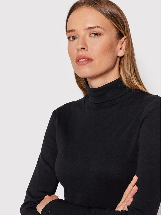 United Colors Of Benetton Γυναίκες Ζιβάγκο 3GA2E2224 Μαύρο Slim Fit Μαύρο 4 United Colors Of Benetton Γυναίκες Ζιβάγκο 3GA2E2224 Μαύρο Slim Fit Μαύρο - Image 4