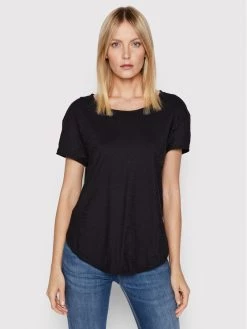 United Colors Of Benetton Γυναίκες T-shirts T-Shirt 3BVXE19E6 Μαύρο Regular Fit Μαύρο