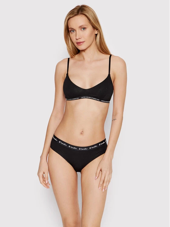 United Colors Of Benetton Γυναίκες Χωρίς Μπανέλα Σουτιέν χωρίς μπανέλα 3OP81R1H1 Μαύρο Μαύρο 2 United Colors Of Benetton Γυναίκες Χωρίς Μπανέλα Σουτιέν χωρίς μπανέλα 3OP81R1H1 Μαύρο Μαύρο - Image 2