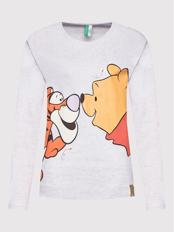 United Colors Of Benetton Γυναίκες Μπλουζάκια Μπλουζάκι 30963M00O Γκρι Regular Fit Γκρι 5 United Colors Of Benetton Γυναίκες Μπλουζάκια Μπλουζάκι 30963M00O Γκρι Regular Fit Γκρι - Image 5