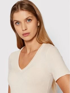 United Colors Of Benetton Γυναίκες T-shirts T-Shirt 3KQ43M01K Μπεζ Slim Fit Μπεζ -United Colors Of Benetton Κατάστημα unnamed file 723