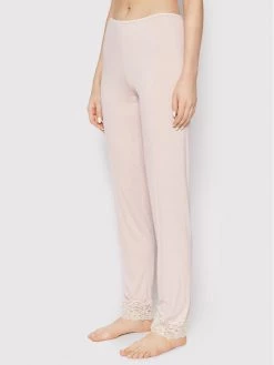 United Colors Of Benetton Κατάστημα 19 United Colors Of Benetton Γυναίκες Παντελόνια Πιτζάμας Παντελόνι πιτζάμας 3Z123F169 Ροζ Regular Fit Ροζ