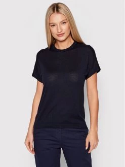 United Colors Of Benetton Γυναίκες T-shirts T-Shirt 1011D100M Σκούρο μπλε Relaxed Fit Σκούρο μπλε