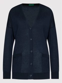 United Colors Of Benetton Γυναίκες Ζακέτες Ζακέτα 1011D600A Σκούρο μπλε Relaxed Fit Σκούρο μπλε -United Colors Of Benetton Κατάστημα unnamed file 759