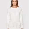 United Colors Of Benetton Γυναίκες Ζακέτες Ζακέτα 102MD600I Λευκό Relaxed Fit Λευκό