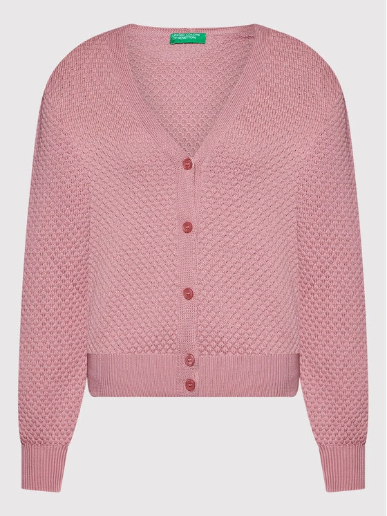 United Colors Of Benetton Γυναίκες Ζακέτες Ζακέτα 105FD600B Ροζ Regular Fit Ροζ 5 United Colors Of Benetton Γυναίκες Ζακέτες Ζακέτα 105FD600B Ροζ Regular Fit Ροζ - Image 5