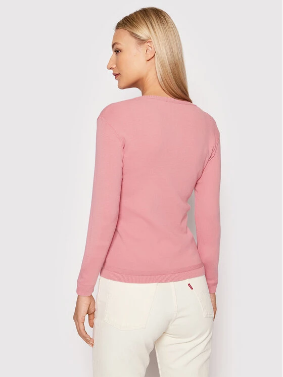 United Colors Of Benetton Γυναίκες Ζακέτες Ζακέτα 1091D5558 Ροζ Regular Fit Ροζ 3 United Colors Of Benetton Γυναίκες Ζακέτες Ζακέτα 1091D5558 Ροζ Regular Fit Ροζ - Image 3