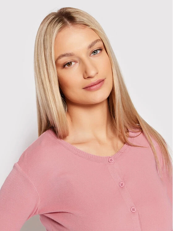 United Colors Of Benetton Γυναίκες Ζακέτες Ζακέτα 1091D5558 Ροζ Regular Fit Ροζ 4 United Colors Of Benetton Γυναίκες Ζακέτες Ζακέτα 1091D5558 Ροζ Regular Fit Ροζ - Image 4