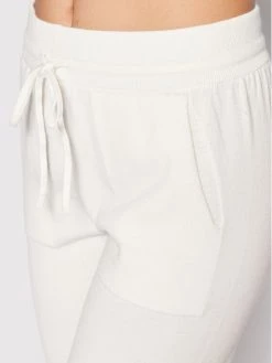 United Colors Of Benetton Γυναίκες Παντελόνια Φόρμας Πλεκτό παντελόνι 1294P0869 Λευκό Regular Fit Λευκό -United Colors Of Benetton Κατάστημα unnamed file 808