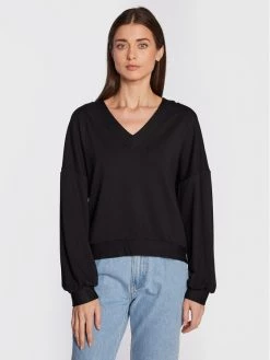 United Colors Of Benetton Γυναίκες Μπλούζες Μπλούζα 30RAD400K Μαύρο Relaxed Fit Μαύρο