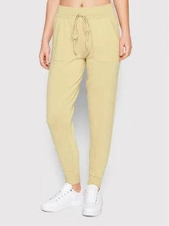 United Colors Of Benetton Γυναίκες Παντελόνια Φόρμας Πλεκτό παντελόνι 1294P0869 Μπεζ Regular Fit Μπεζ