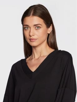 United Colors Of Benetton Γυναίκες Μπλούζες Μπλούζα 30RAD400K Μαύρο Relaxed Fit Μαύρο -United Colors Of Benetton Κατάστημα unnamed file 85