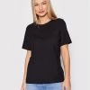 United Colors Of Benetton Γυναίκες T-shirts T-Shirt 3BVXE18A0 Μαύρο Relaxed Fit Μαύρο