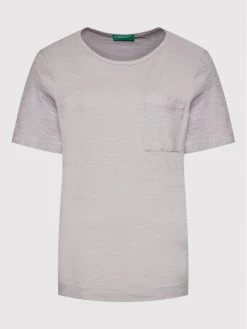 United Colors Of Benetton Γυναίκες T-shirts T-Shirt 3BVXE18A0 Γκρι Relaxed Fit Γκρι -United Colors Of Benetton Κατάστημα unnamed file 861