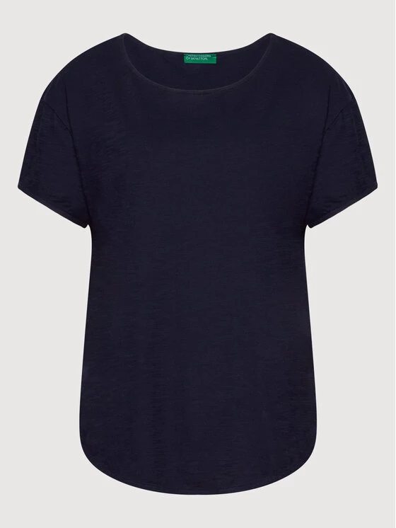 United Colors Of Benetton Γυναίκες T-shirts T-Shirt 3BVXE19E6 Σκούρο μπλε Oversize Σκούρο μπλε 5 United Colors Of Benetton Γυναίκες T-shirts T-Shirt 3BVXE19E6 Σκούρο μπλε Oversize Σκούρο μπλε - Image 5
