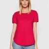 United Colors Of Benetton Γυναίκες T-shirts T-Shirt 3BVXE19E6 Μπορντό Oversize Μπορντό