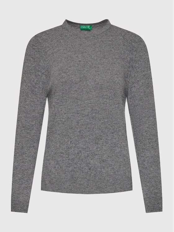 United Colors Of Benetton Γυναίκες Πουλόβερ 1002D1K01 Γκρι Regular Fit Γκρι 5 United Colors Of Benetton Γυναίκες Πουλόβερ 1002D1K01 Γκρι Regular Fit Γκρι - Image 5
