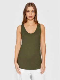 United Colors Of Benetton Γυναίκες Tops Τοπ 3BVXE8430 Πράσινο Regular Fit Πράσινο