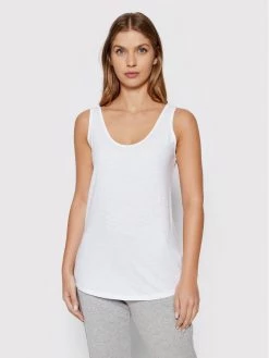 United Colors Of Benetton Γυναίκες Tops Τοπ 3BVXE8430 Λευκό Regular Fit Λευκό