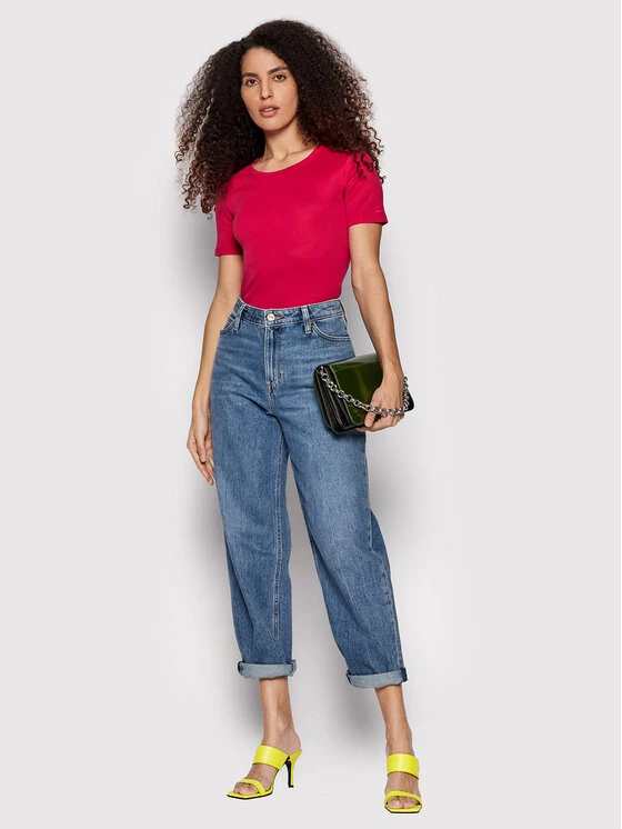 United Colors Of Benetton Γυναίκες T-shirts T-Shirt 3GA2E16A0 Ροζ Regular Fit Ροζ 2 United Colors Of Benetton Γυναίκες T-shirts T-Shirt 3GA2E16A0 Ροζ Regular Fit Ροζ - Image 2