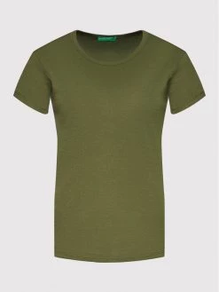 United Colors Of Benetton Γυναίκες T-shirts T-Shirt 3GA2E16A0 Πράσινο Regular Fit Πράσινο -United Colors Of Benetton Κατάστημα unnamed file 946