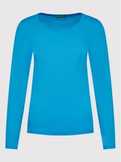 United Colors Of Benetton Γυναίκες Μπλουζάκια Μπλουζάκι 3GA2E16F9 Μπλε Regular Fit Μπλε -United Colors Of Benetton Κατάστημα unnamed file 956