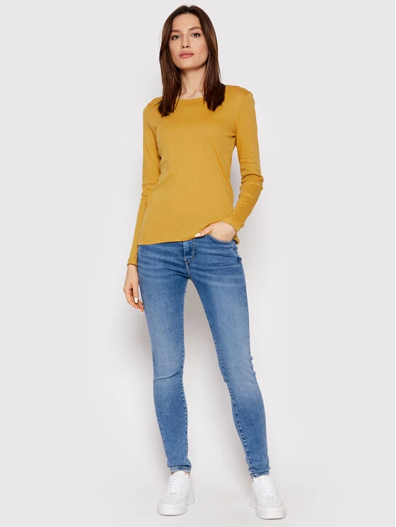 United Colors Of Benetton Γυναίκες Μπλουζάκια Μπλουζάκι 3GA2E16F9 Κίτρινο Regular Fit Κίτρινο 2 United Colors Of Benetton Γυναίκες Μπλουζάκια Μπλουζάκι 3GA2E16F9 Κίτρινο Regular Fit Κίτρινο - Image 2