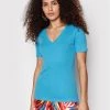 United Colors Of Benetton Γυναίκες T-shirts T-Shirt 3GA2E4230 Μπλε Regular Fit Μπλε