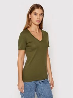 United Colors Of Benetton Γυναίκες T-shirts T-Shirt 3GA2E4230 Πράσινο Slim Fit Πράσινο